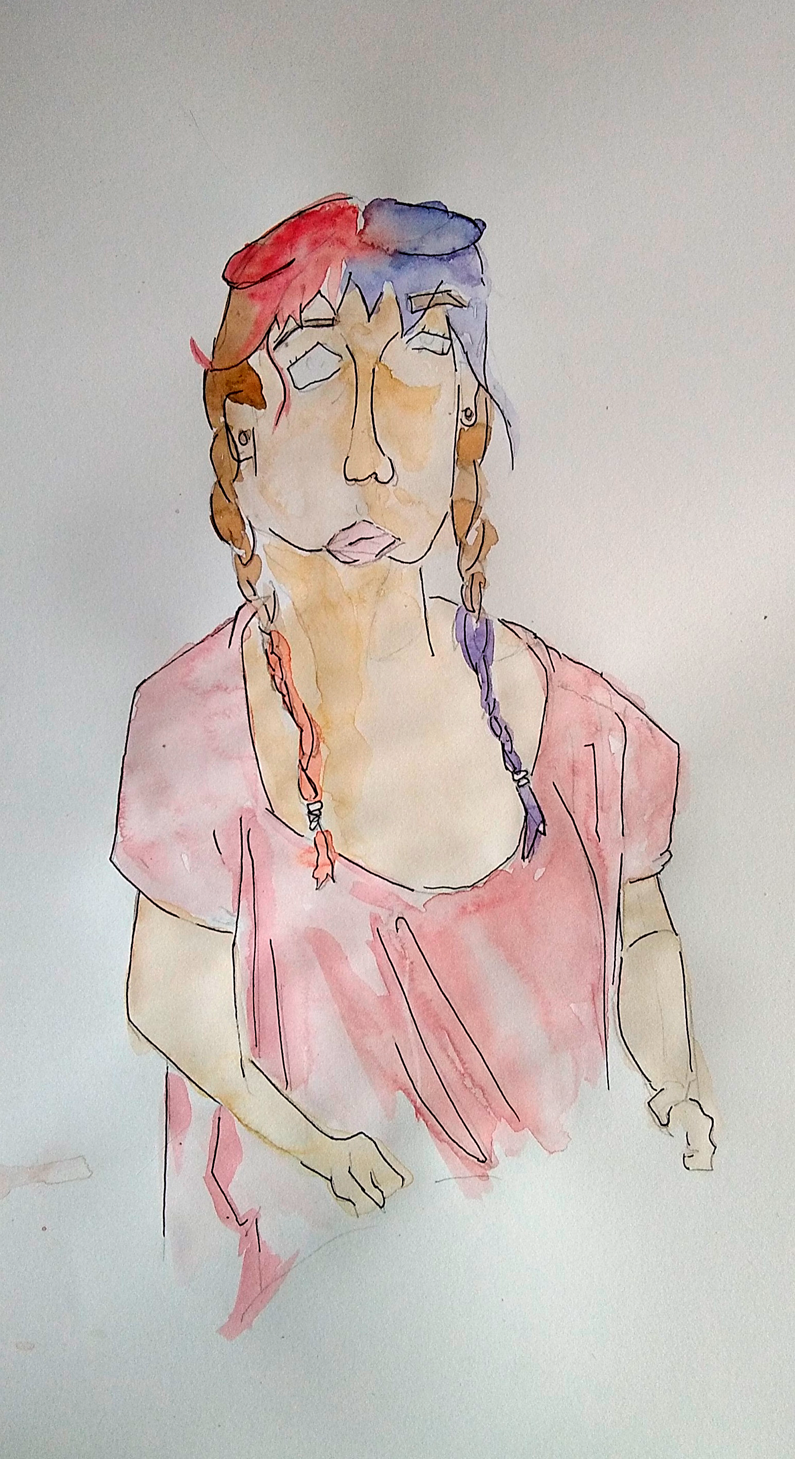 Blind Contour Portrait
